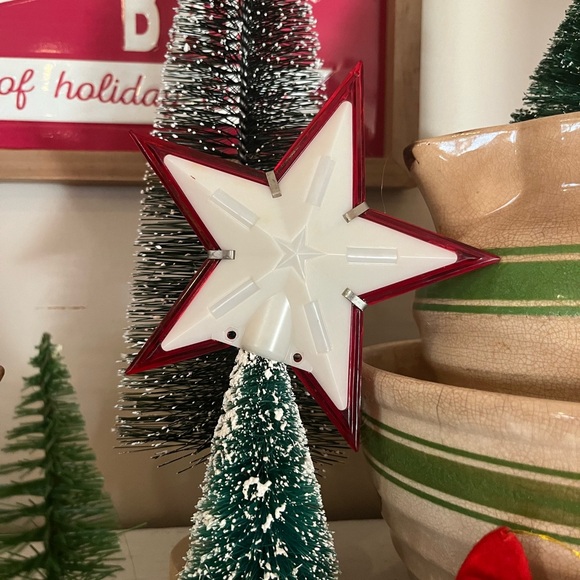 Vintage Star Christmas Tree Topper - Picture 1 of 1